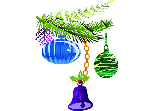 Christmas Branch with Ornaments Embroidery Review