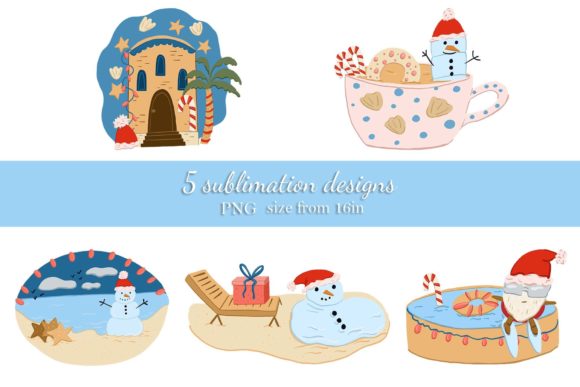 Christmas Illustrations Bundle Png Review for Branding and Marketing