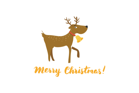 Christmas Lettering Greeting Svg for Illustrations