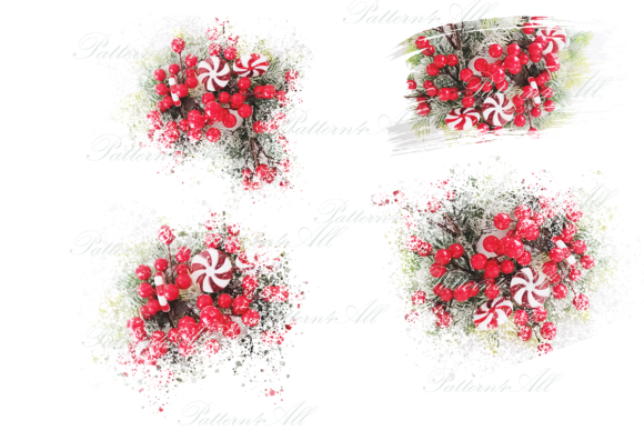 Christmas PNG Patches, Distress Splash Review