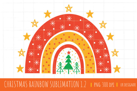 Christmas Rainbow Sublimation 1.2 Review for Embroidery Projects