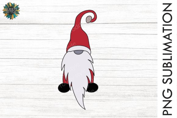 Gnome Merry Christmas Png File for Illustrations