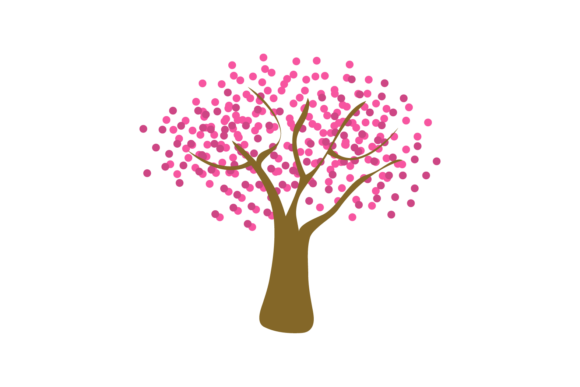 Tree Forest Camping Christmas Illustrations